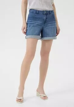 Джинсовые шорты Kaffe, цвет Washed Destroyed Blue Denim
