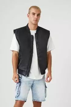 Джинсовые шорты карго Forever 21, деним