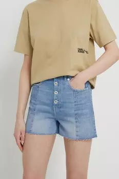 Джинсовые шорты Karl Lagerfeld Jeans, синий