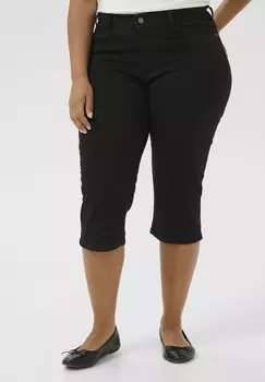 Джинсовые шорты KCLAURINA Kaffe Curve, цвет Black Deep