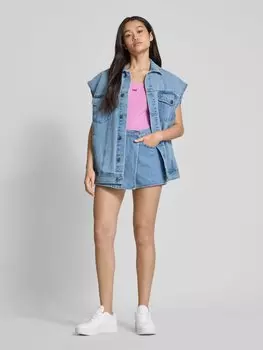 Джинсовые шорты классического кроя с запахом, модель «IM FUN» Levi's