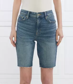 Джинсовые шорты LAUREN RALPH LAUREN Straight fit, синий