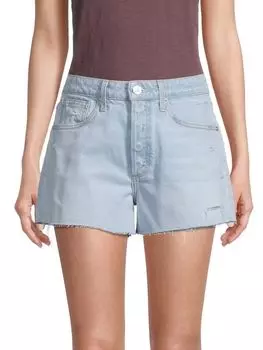 Джинсовые Шорты LE JEAN Adele с высокой посадкой, blue sky