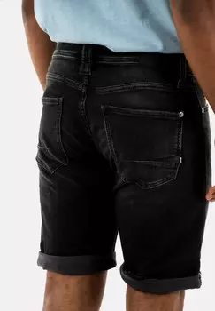 Джинсовые шорты Le Temps Des Cerises, черный