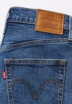 Джинсовые шорты Levi's, базовое Ribcage Bermuda