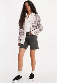 Джинсовые шорты Levi's, черный деним