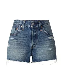 Джинсовые шорты LEVI'S Regular Jeans 501, синий деним