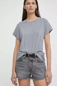 Джинсовые шорты Levi's, серый