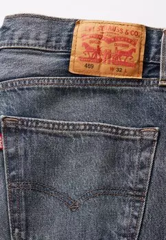 Джинсовые шорты Levi's, синие ночные оттенки 469 Loose
