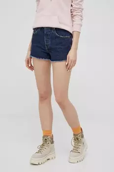 Джинсовые шорты Levi's, темно-синий