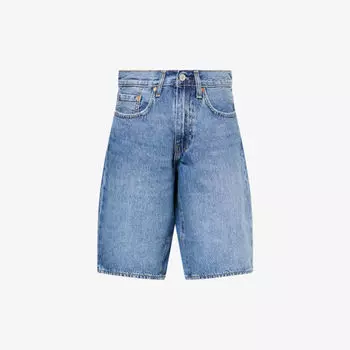 Джинсовые шорты Levis 478 свободного кроя, голубой