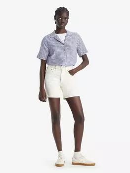 Джинсовые шорты Levis 501, бежевый