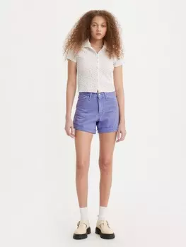 Джинсовые шорты Levis 80S, фиолетовый