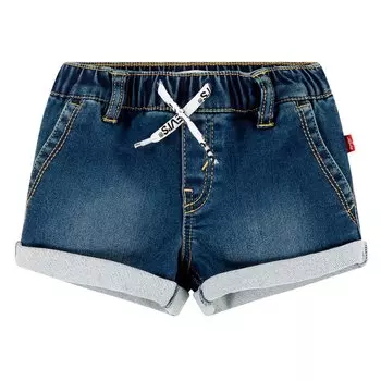 Джинсовые шорты Levis Dobby Pull On Regular Waist, синий