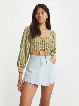 Джинсовые шорты Levis, голубой