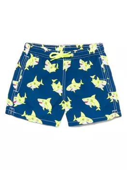 Джинсовые шорты Lighting для плавания MC2 Saint Barth Kids, синий