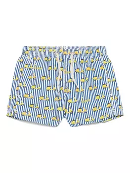 Джинсовые шорты Lighting для плавания MC2 Saint Barth Kids, синий