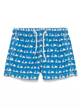 Джинсовые шорты Lighting для плавания MC2 Saint Barth Kids, синий