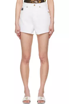 Джинсовые шорты Logo Versace Jeans Couture, мультиколор