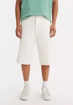 Джинсовые шорты LOOSE Levi's, белый деним