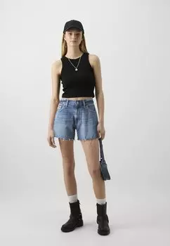 Джинсовые шорты Low Rise Stride GAP, средний размер