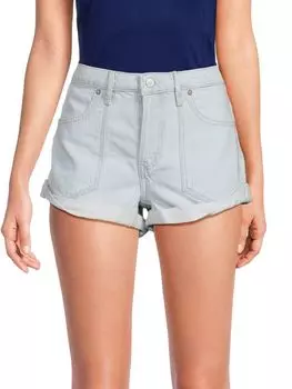 Джинсовые шорты Luck для начинающих Free People, цвет Rookie Wash