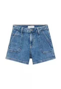 Джинсовые шорты Mango Kids, синий