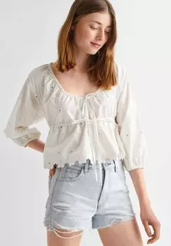 Джинсовые шорты Mango, синий