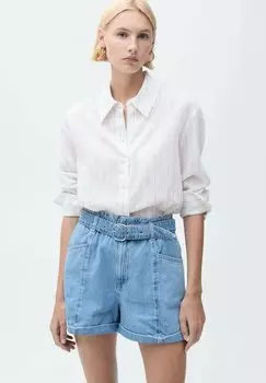 Джинсовые шорты Mango, синий