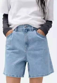 Джинсовые шорты MARINA Mango, синий