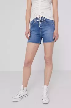 Джинсовые шорты MARY ARCHIVE Pepe Jeans, синий