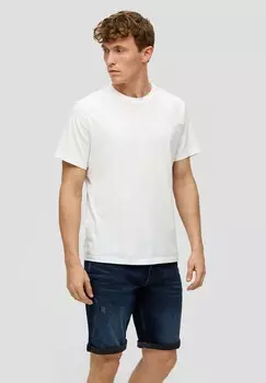 Джинсовые шорты MAURO: BERMUDA MIT GERADEM BEIN s.Oliver, темно-синий деним