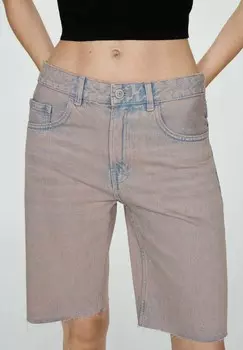 Джинсовые шорты MIAMI Mango, розовый