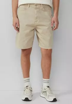 Джинсовые шорты MID RISE QS, бежевый