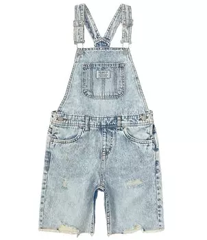 Джинсовые шорты миди Levi's Big Girls 7–16, синий