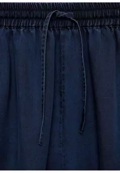 Джинсовые шорты MILOS Mango, темно-синий