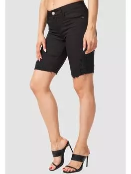 Джинсовые шорты MiSS RJ, черный