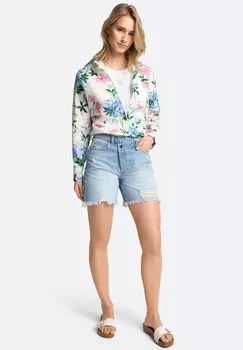 Джинсовые шорты Mit Schrgverschluss Rich & Royal, деним синий