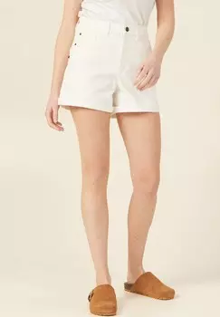 Джинсовые шорты MOM BONOBO Jeans, цвет White Denim