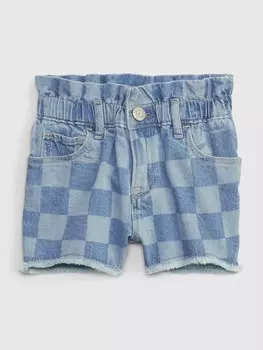 Джинсовые шорты mom Gap, синий