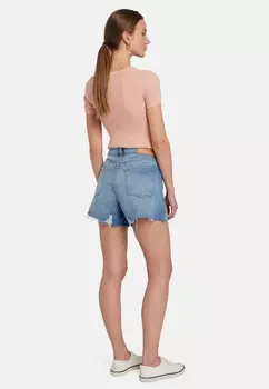 Джинсовые шорты MONROE 7 for all mankind, синий