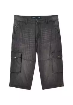 Джинсовые шорты MORRIS OVERKNEE TOM TAILOR, серый