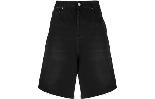Джинсовые шорты мужские черные Vetements, черный