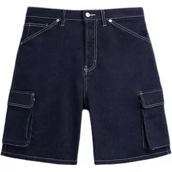 Джинсовые шорты мужские цвета морской волны Zara, цвет Sea Blue