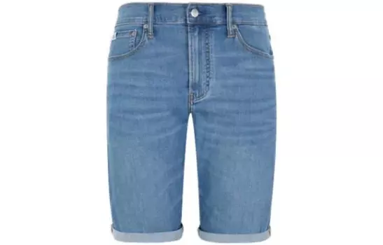 Джинсовые шорты мужские синие Calvin Klein, синий