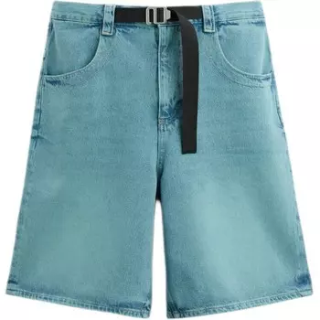 Джинсовые шорты мужские синие Zara, синий