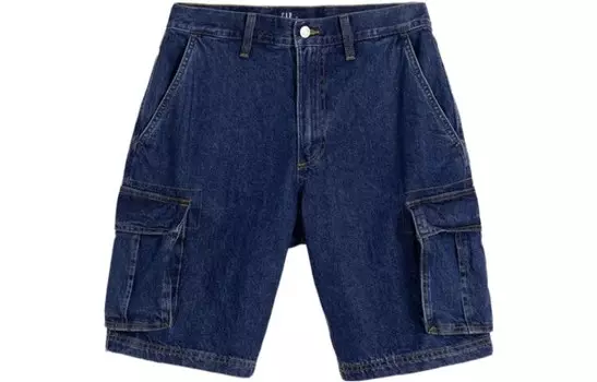 Джинсовые шорты мужские темно-синие Gap, темно-синий
