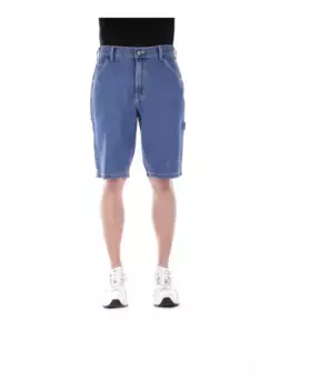 Джинсовые шорты на молнии и пуговицах Dickies, синий