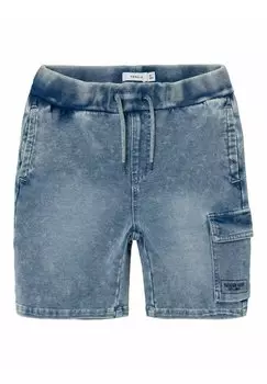 Джинсовые шорты Name it, голубой деним
