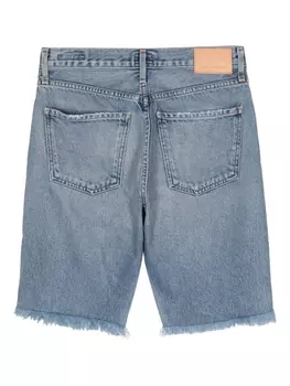 Джинсовые шорты Natalia с необработанными краями Citizens of Humanity, синий